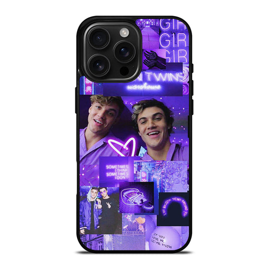 DOLAN TWINS PURPLE iPhone Case Cover
