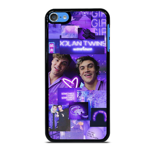 DOLAN TWINS PURPLE iPod Touch Case Cover