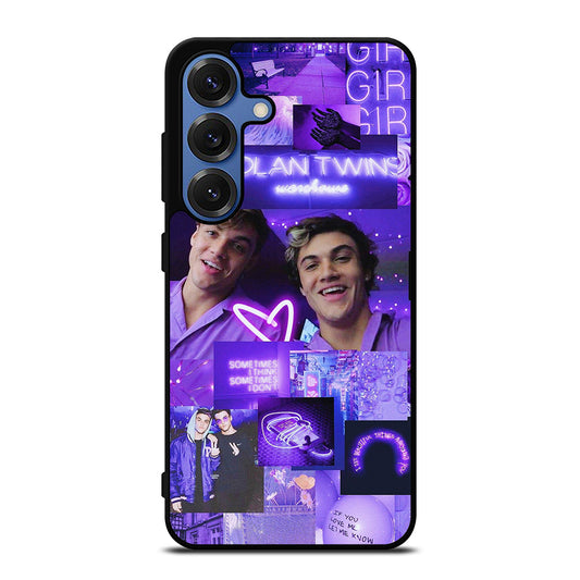 DOLAN TWINS PURPLE Samsung Galaxy Case Cover