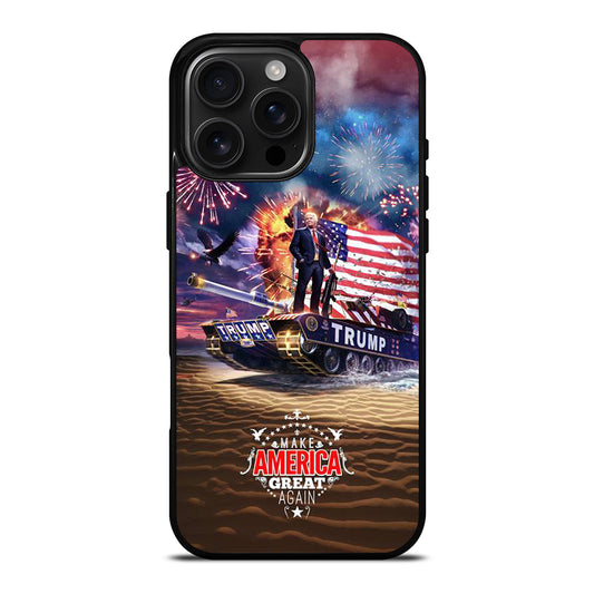 DONALD TRUMP AMERICA GREAT iPhone Case Cover