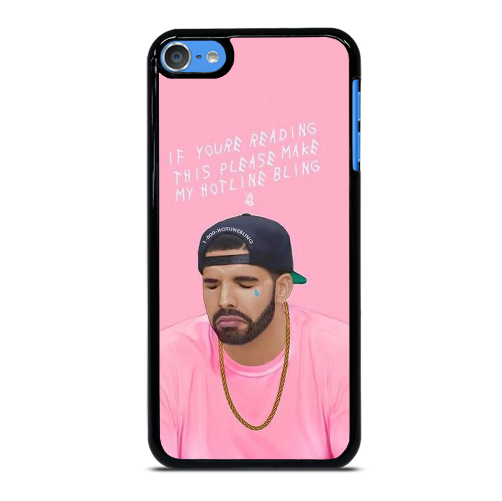 DRAKE RAPPER PINK BLINK iPod Touch Case Cover