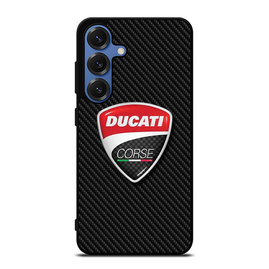 DUCATI CORSE CARBON LOGO Samsung Galaxy Case Cover