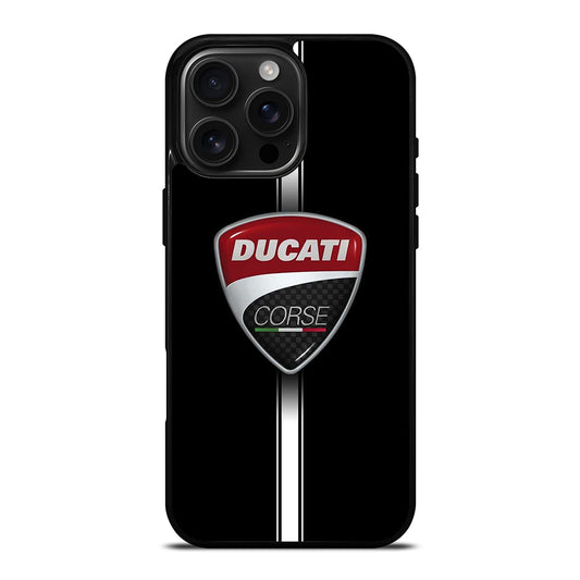 DUCATI CORSE STRIPE LOGO iPhone Case Cover