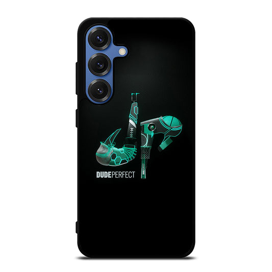 DUDE PERFECT BLACK LOGO Samsung Galaxy Case Cover