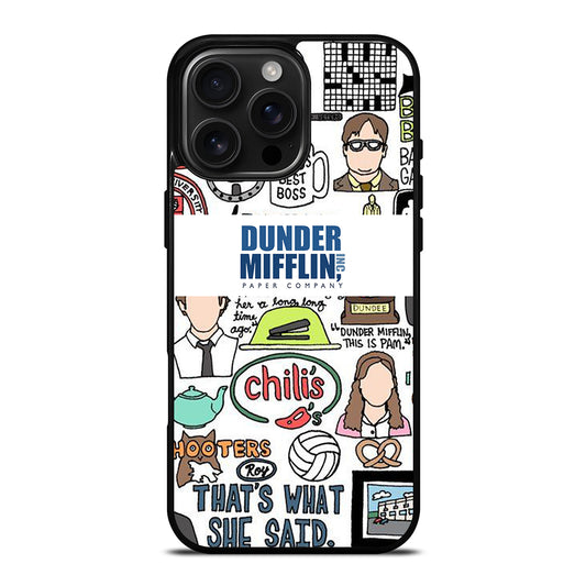 DUNDER MIFFLIN COLLAGE iPhone Case Cover