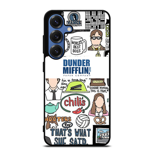 DUNDER MIFFLIN COLLAGE Samsung Galaxy Case Cover