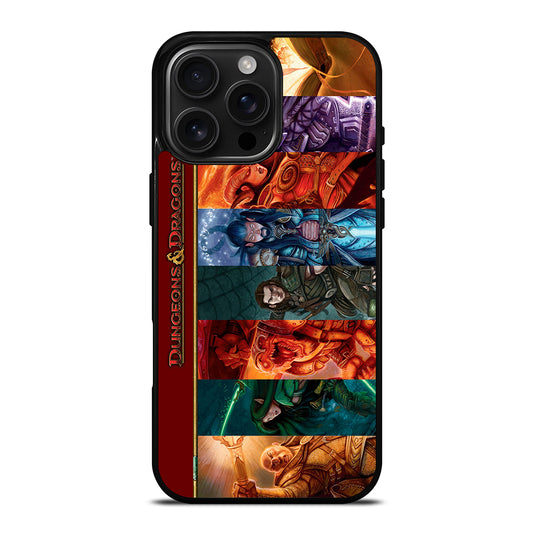 DUNGEONS AND DRAGONS CHARACTER iPhone Case Cover