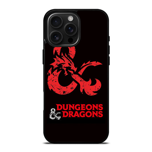 DUNGEONS AND DRAGONS LOGO iPhone Case Cover