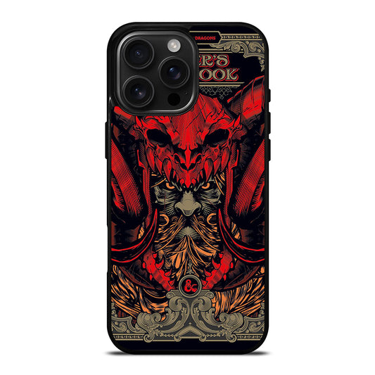 DUNGEONS AND DRAGONS PLAYER HANDBOOK iPhone Case Cover