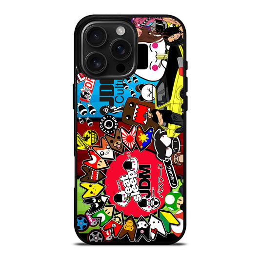 EAT SLEEP JDM COLLAGE iPhone Case Cover