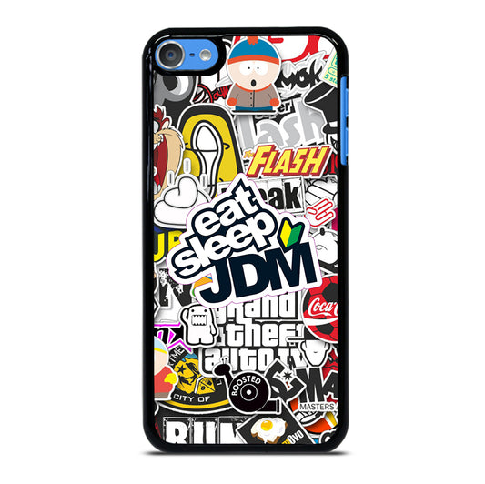 EAT SLEEP JDM STICKER iPod Touch Case Cover
