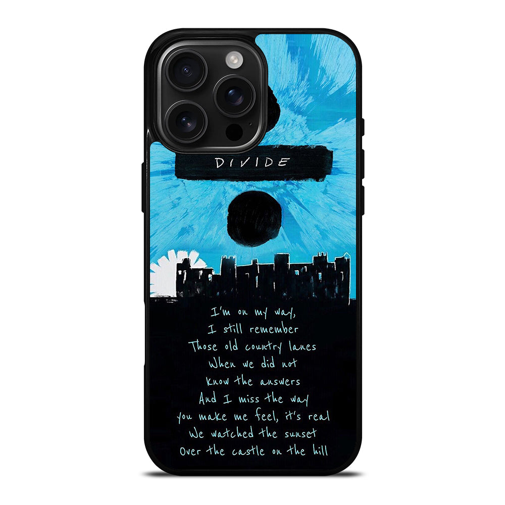 ED SHEERAN LOGO 2 iPhone Case Cover