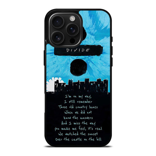 ED SHEERAN LOGO 2 iPhone Case Cover