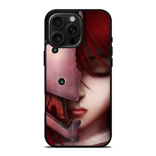 ELFEN LIED LUCY FACE iPhone Case Cover