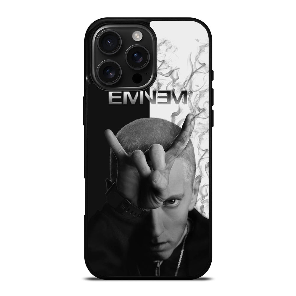 EMINEM RAPPER BLACK WHITE iPhone Case Cover
