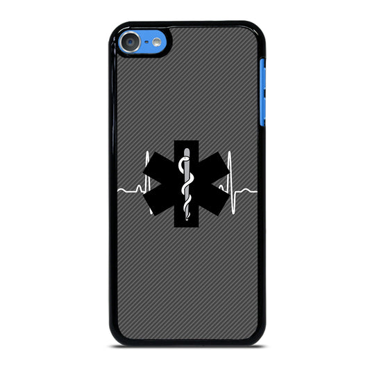 EMT EMS MEDICAL CARBON LOGO iPod Touch Case Cover