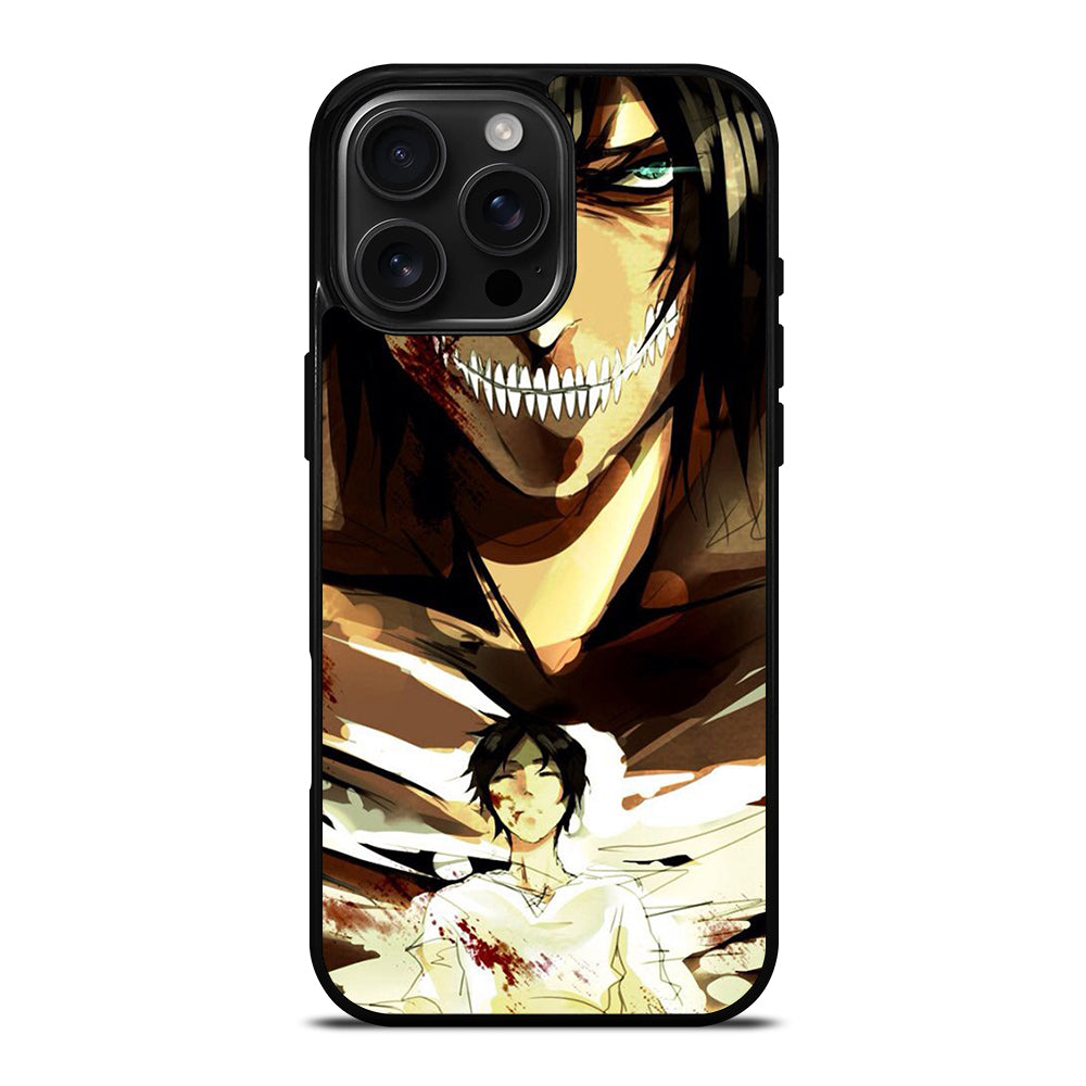 EREN YEAGER ATTACK ON TITAN iPhone Case Cover