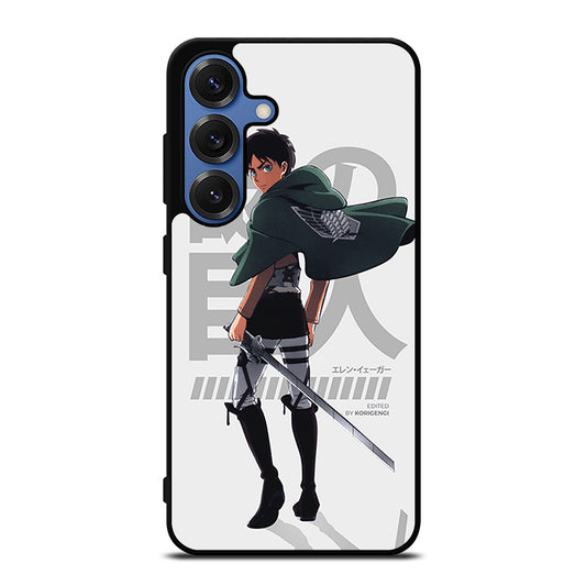 EREN YEAGER ATTACK ON TITAN ANIME Samsung Galaxy Case Cover