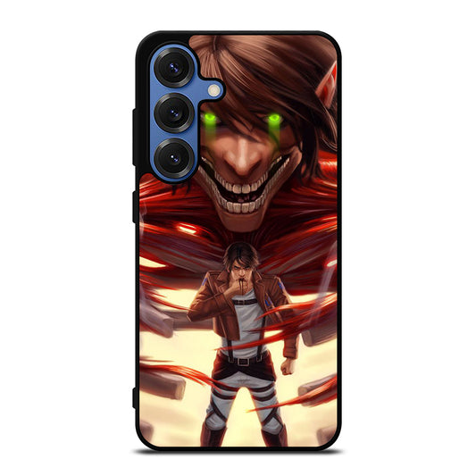 EREN YEAGER ATTACK ON TITAN ART Samsung Galaxy Case Cover