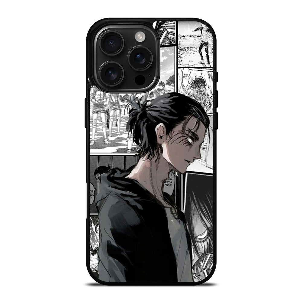 EREN YEAGER ATTACK ON TITAN COMIC iPhone Case Cover