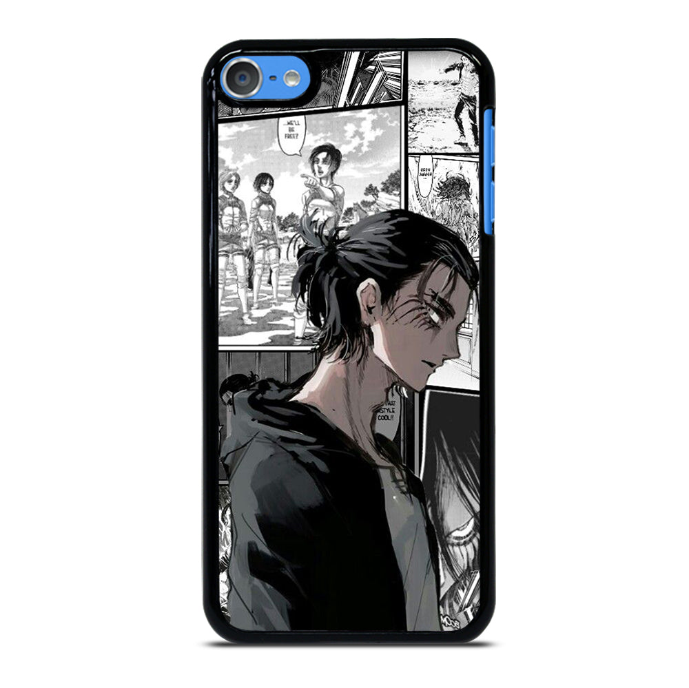 EREN YEAGER ATTACK ON TITAN COMIC iPod Touch Case Cover