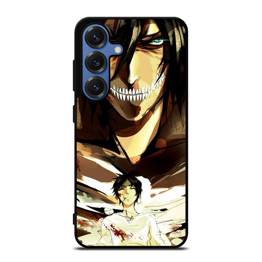 EREN YEAGER ATTACK ON TITAN Samsung Galaxy Case Cover