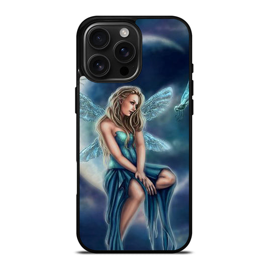 FAIRY DRAGONFLIES MOON iPhone Case Cover