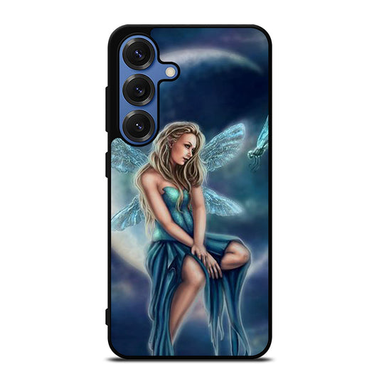 FAIRY DRAGONFLIES MOON Samsung Galaxy Case Cover