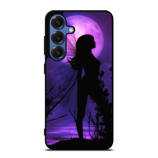 FAIRY DRAGONFLIES PURPLE MOON Samsung Galaxy Case Cover