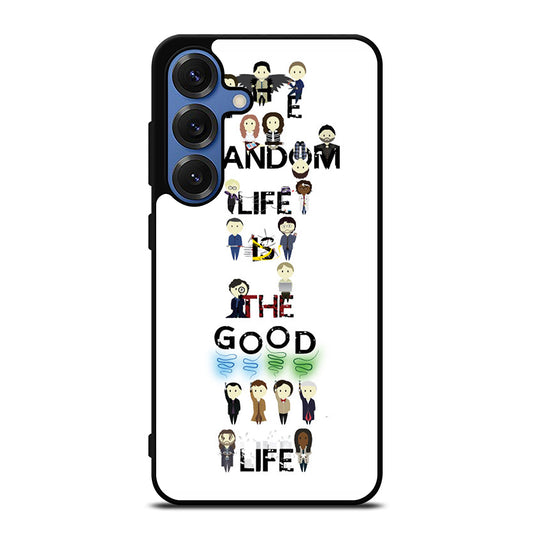 FANDOM LIFE QUOTE Samsung Galaxy Case Cover