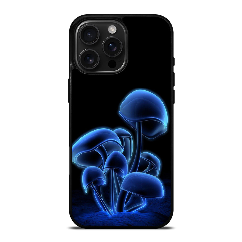 FANTASIA BLUE MUSHROOM ART iPhone Case Cover