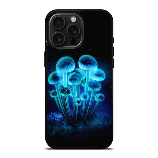 FANTASIA BLUE MUSHROOM ART 2 iPhone Case Cover