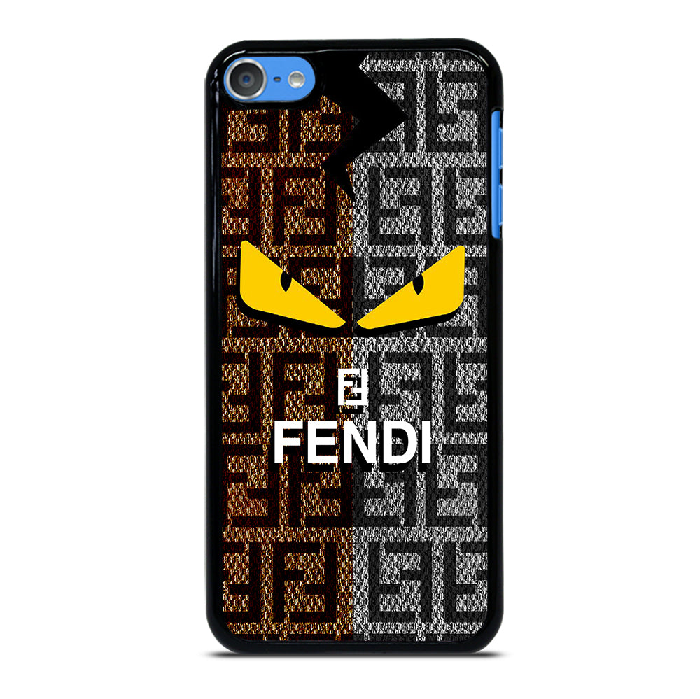 FENDI ROMA BROWN GREY PATTERN iPod Touch Case Cover