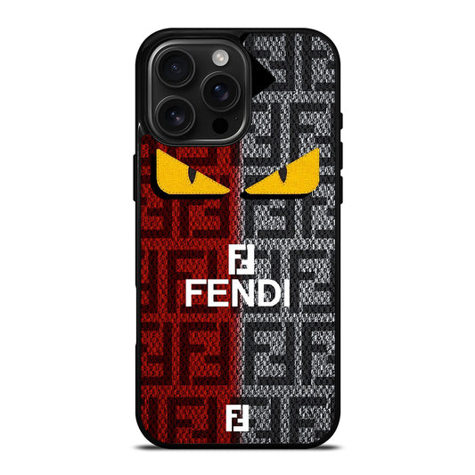 FENDI ROMA PATTERN iPhone Case Cover