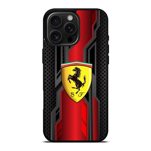 FERRARI RED LOGO iPhone Case Cover