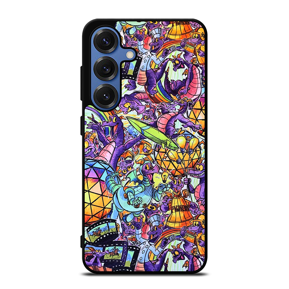 FIGMENT EPCOT DISNEY COLLAGE Samsung Galaxy Case Cover