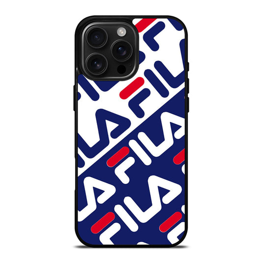 FILA PATTERN LOGO iPhone Case Cover