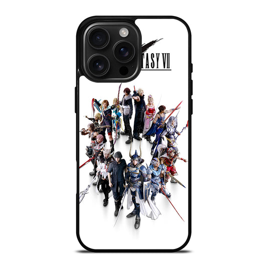 FINAL FANTASY ALL CHARACTERS iPhone Case Cover