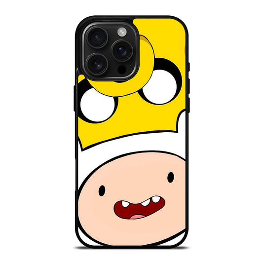 FINN AND JAKE FACE iPhone Case Cover