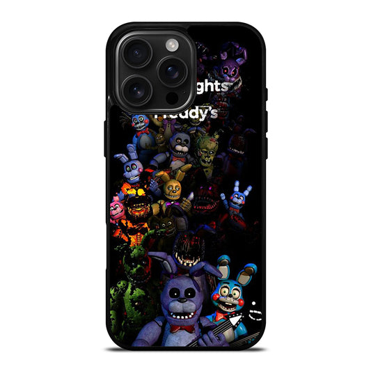 FIVE NIGHTS AT FREDDY'S ALL CHARACTERS iPhone Case Cover