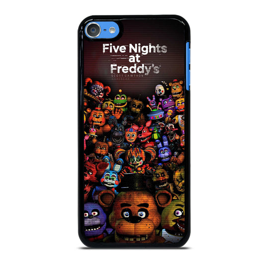 FIVE NIGHTS AT FREDDY'S ALL FNAF CHARACTERS iPod Touch Case Cover