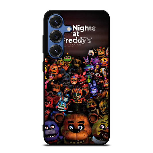 FIVE NIGHTS AT FREDDY'S FNAF ALL CHARACTER Samsung Galaxy Case Cover