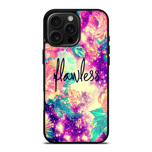 FLAWLESS FLORAL iPhone Case Cover