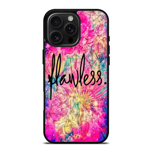 FLAWLESS FLOWER LOGO iPhone Case Cover
