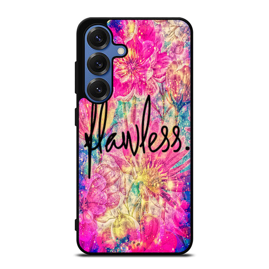 FLAWLESS FLOWER LOGO Samsung Galaxy Case Cover