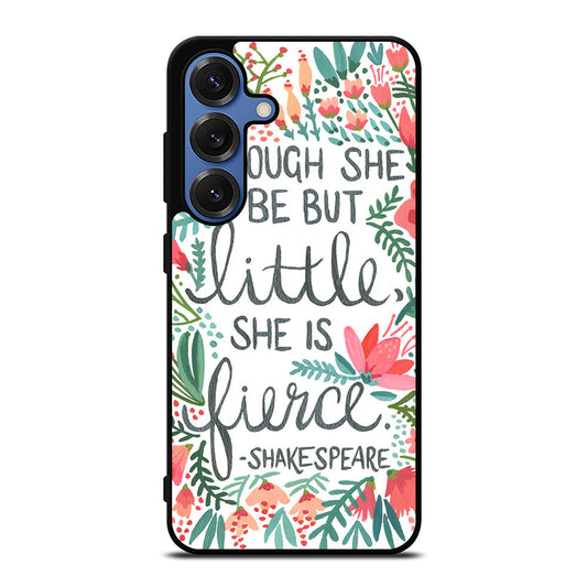 FLORAL SHAKESPEARE QUOTE Samsung Galaxy Case Cover