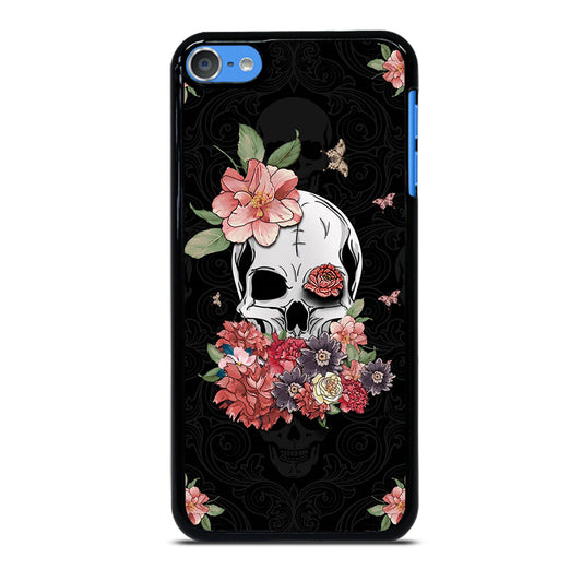FLORAL SKULL iPod Touch Case Cover