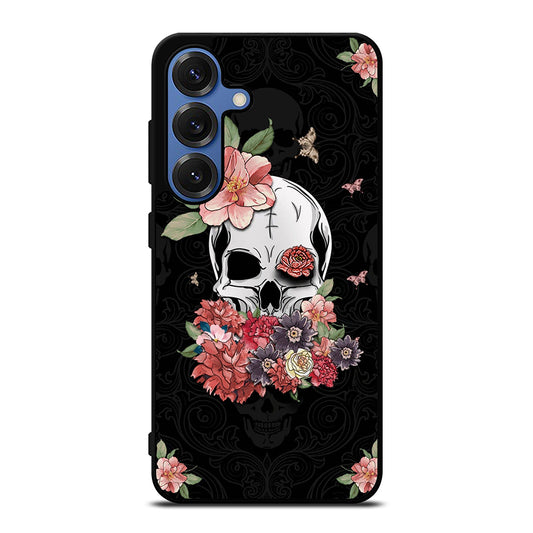 FLORAL SKULL Samsung Galaxy Case Cover