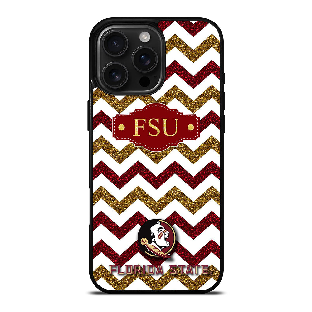 FLORIDA STATE GLITTER LOGO iPhone Case Cover