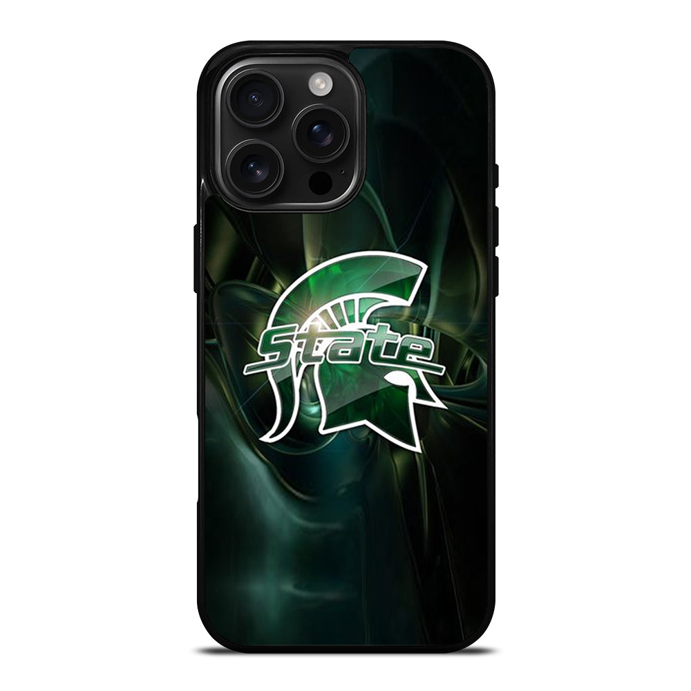 FOOTBALL MICHIGAN STATE LOGO 2 iPhone Case Cover